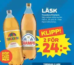 Stora Coop Läsk Trocadero/Champis erbjuda