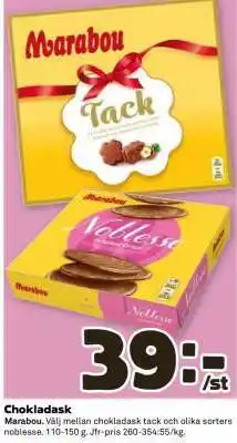 Coop Chokladask erbjuda