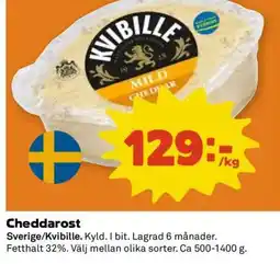 Coop Cheddarost erbjuda