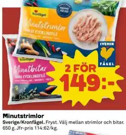 Coop Minutstrimlor erbjuda