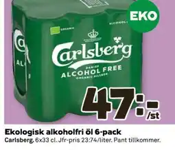 Coop Ekologisk Alkoholfri Öl 6-pack erbjuda