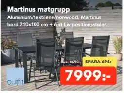 Bo Ohlsson Martinus matgrupp erbjuda