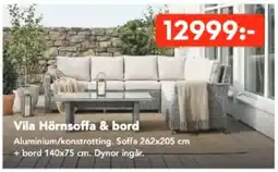 Bo Ohlsson Vila Hörnsoffa & bord erbjuda