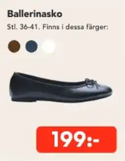 Bo Ohlsson Ballerinasko erbjuda