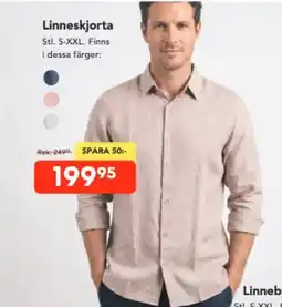 Bo Ohlsson Linneskjorta erbjuda