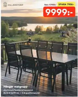 Bo Ohlsson Hånger matgrupp erbjuda