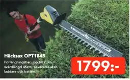 Bo Ohlsson Häcksax OPT1845 erbjuda