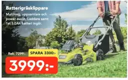 Bo Ohlsson Batterigräsklippare erbjuda