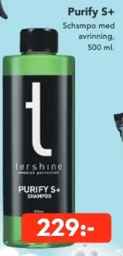 Bo Ohlsson Purify S+ erbjuda
