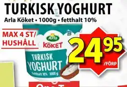 Matvärlden Tensta TURKISK YOGHURT erbjuda