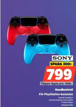 Power SONY Handkontroll För PlayStation-konsolen erbjuda