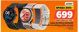 Power Triacle legacy one fitness smartwatch verktyg för övervakning av hälsa och sport erbjuda