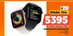 Power Watch Series 11, 42 mm alu CEL erbjuda