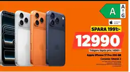 Power Apple iPhone 17 Pro 256 GB Ceramic Shield 2 erbjuda