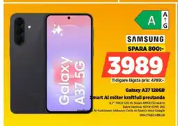 Power SAMSUNG Galaxy A37 128GB Smart Al möter kraftfull prestanda erbjuda