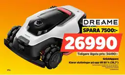 Power DREAME Gräsklippare DA3PROMOWER erbjuda