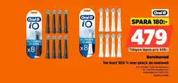 Power Oral-B Borsthuvud OBIOULTCLBK8 erbjuda
