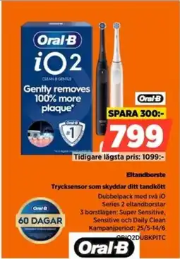Power Oral-B Eltandborste erbjuda