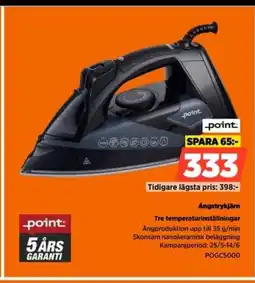Power Point Angstrykjärn POGC5000 erbjuda