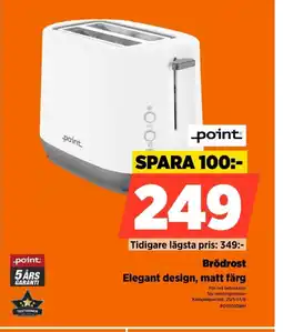 Power Point Brödrost POT5010WH erbjuda