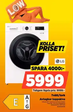 Power LG Tvätt/tork W4X1095NWK erbjuda