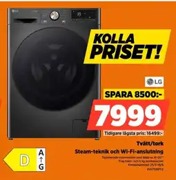 Power LG Tvätt/tork P4Y7ERPYZ erbjuda
