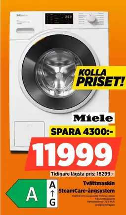Power Miele Tvättmaskin WWB380WCSNDS erbjuda