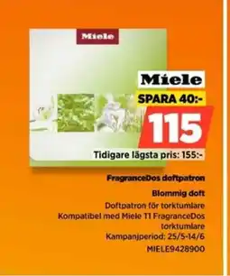 Power Miele FragranceDos doftpatron erbjuda