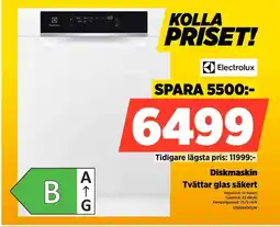 Power Electrolux Diskmaskin ESG88500UW erbjuda