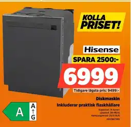 Power Hisense Diskmaskin HDU9673BX erbjuda