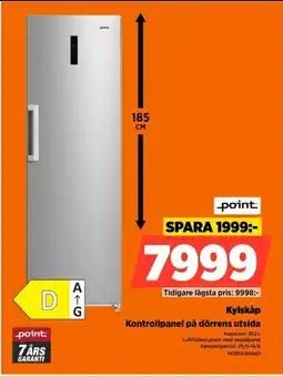 Power Point Kylskåp PORF5185SND erbjuda