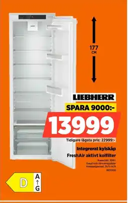 Power LIEBHERR Integrerat kylskåp IRD5100 erbjuda