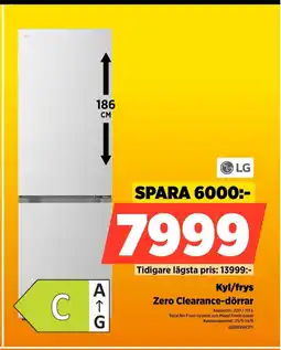 Power LG Kyl/frys GBBS514CPY erbjuda
