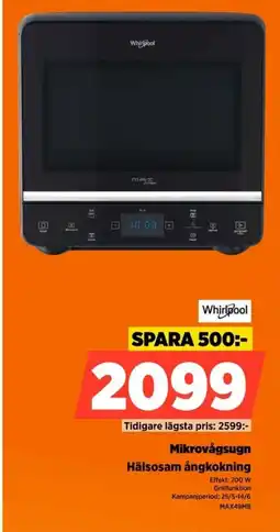 Power Whirlpool Mikrovågsugn MAX49MB erbjuda