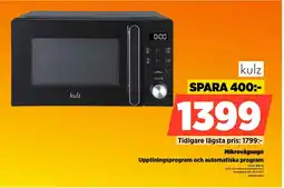Power Kulz Mikrovågsugn KMW6020GB erbjuda