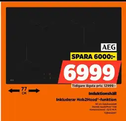 Power AEG Induktionshäll TO841A00IT erbjuda