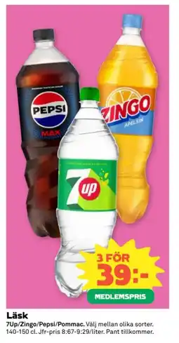 Coop Läsk erbjuda