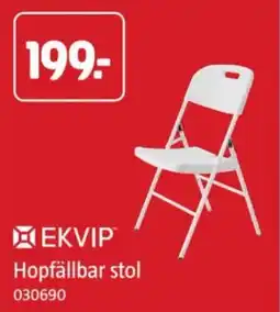 Jula EKVIP Hopfällbar stol erbjuda