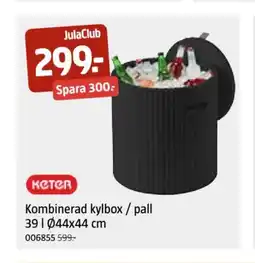 Jula Kombinerad kylbox/pall 39 | 044x44 cm erbjuda