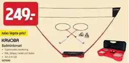 Jula Badmintonset erbjuda