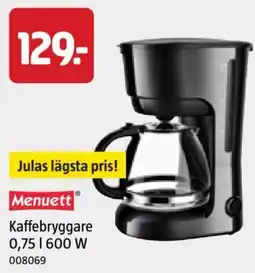 Jula Kaffebryggare 0,75 | 600 W erbjuda