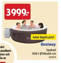 Jula BESTWAY Spabad 908 l 196x66 cm erbjuda