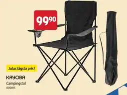 Jula KAYOBA Campingstol erbjuda