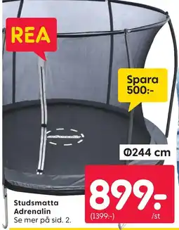 Rusta Studsmatta Adrenalin erbjuda