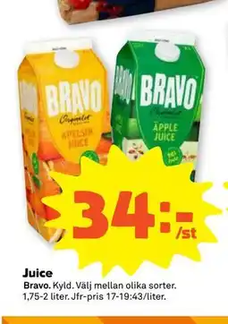 Stora Coop Juice erbjuda
