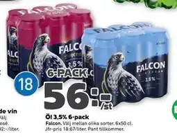 Stora Coop Öl 3,5% 6-pack erbjuda
