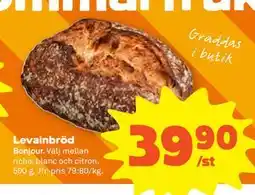 Stora Coop Levainbröd erbjuda