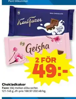 Stora Coop Chokladkakor erbjuda
