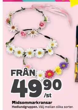 Stora Coop Midsommarkransar erbjuda
