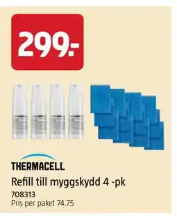 Jula Refill till myggskydd 4 -pk erbjuda